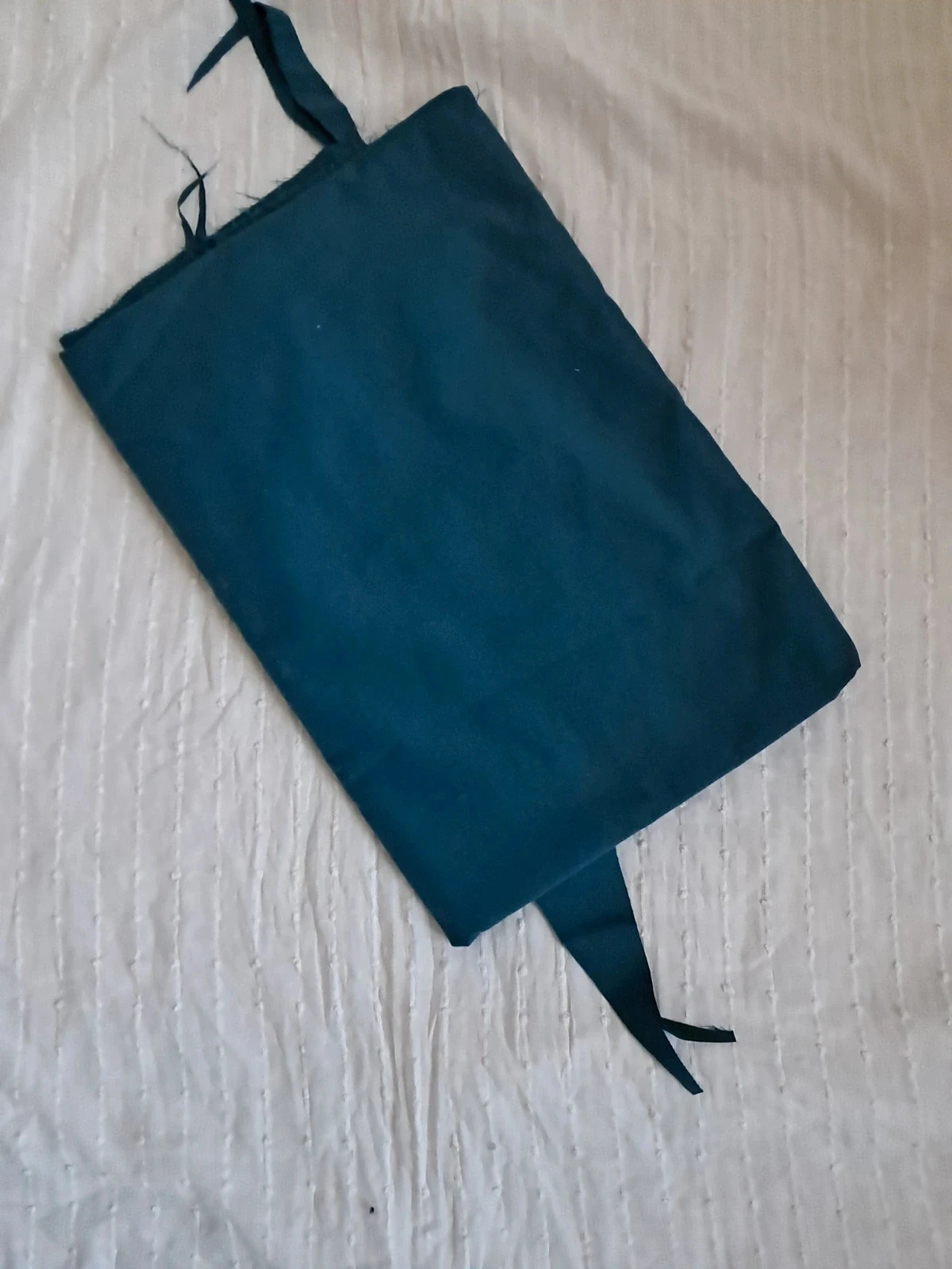 Duck blue twill polycotton gabardine – photo 3